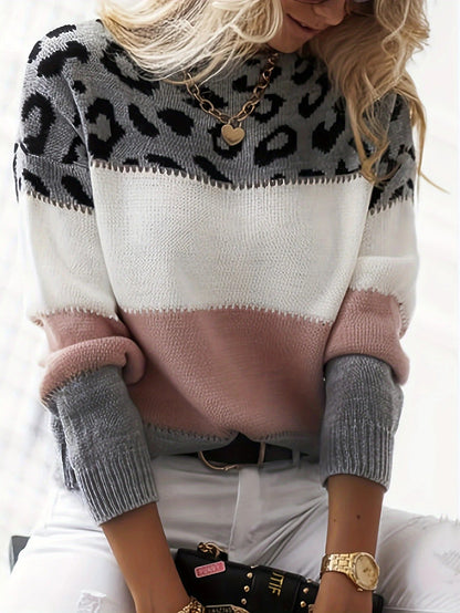 Clie | CHIC LEOPARD PRINT SWEATER