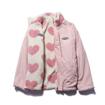 Cioci | Double-sided heart coat - unique collection