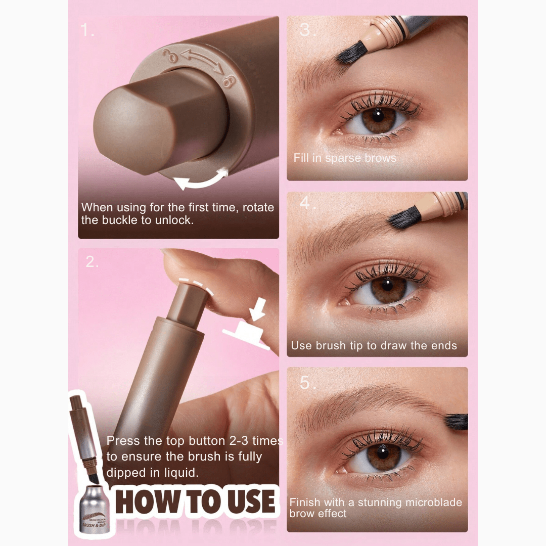 INFLUORA™ - Angled Instant Brow Brush