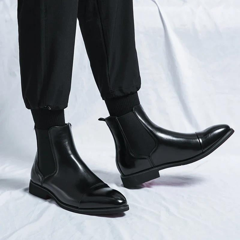 Rizzo™ | Leather Chelsea Boots