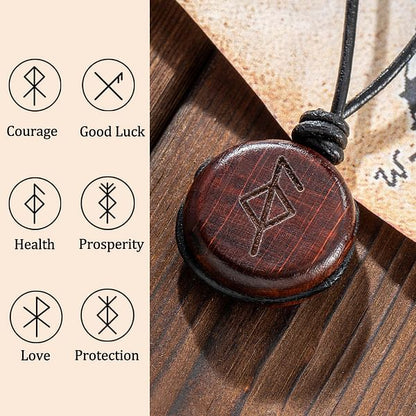 2+1 FREE Personalized Viking Rune causal Pendant