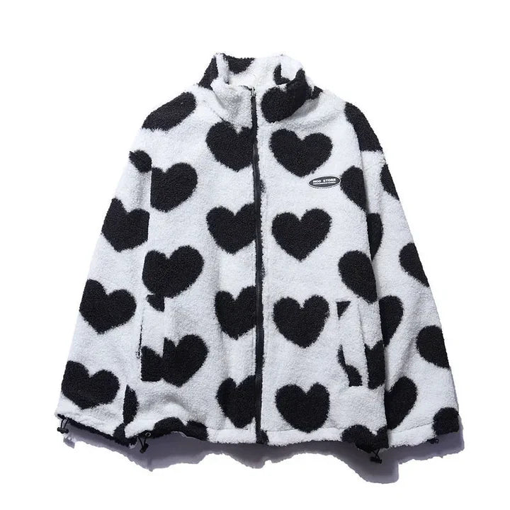 Cioci | Double-sided heart coat - unique collection