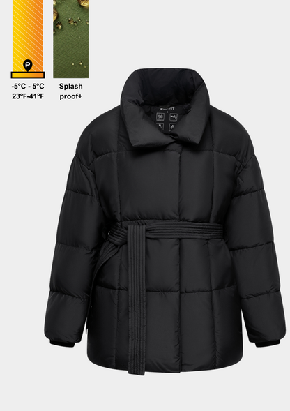 Belted Puffer Jacket