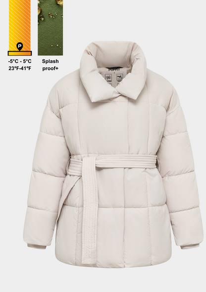 Belted Puffer Jacket