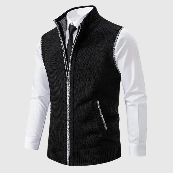 Luis | Knitted vest for men