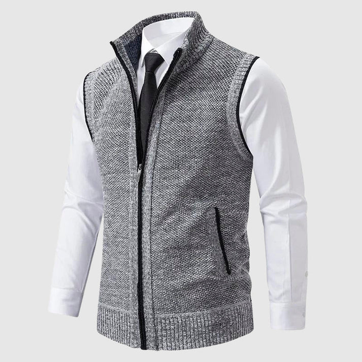 Luis | Knitted vest for men