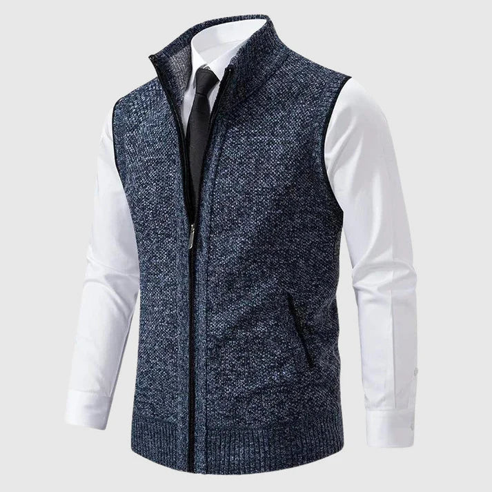 Luis | Knitted vest for men