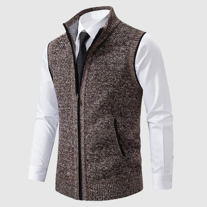 Luis | Knitted vest for men