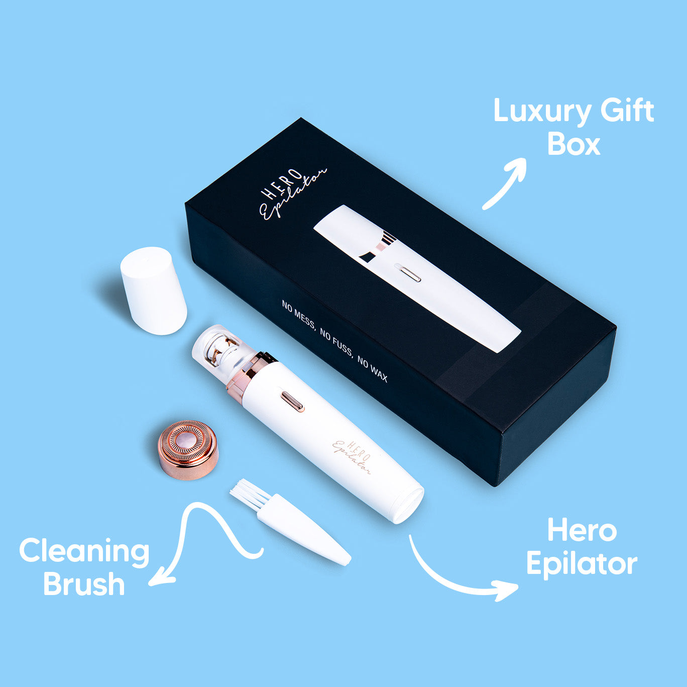 VogueHero™ - Facial Hair Remover