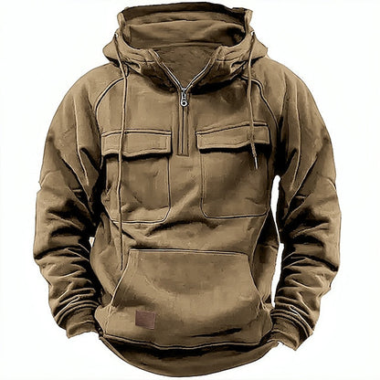 Xaviere - Comfortable winter hoodie with zipper