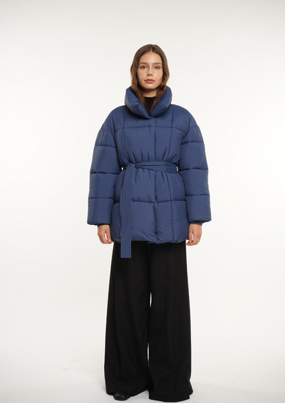 Belted Puffer Jacket