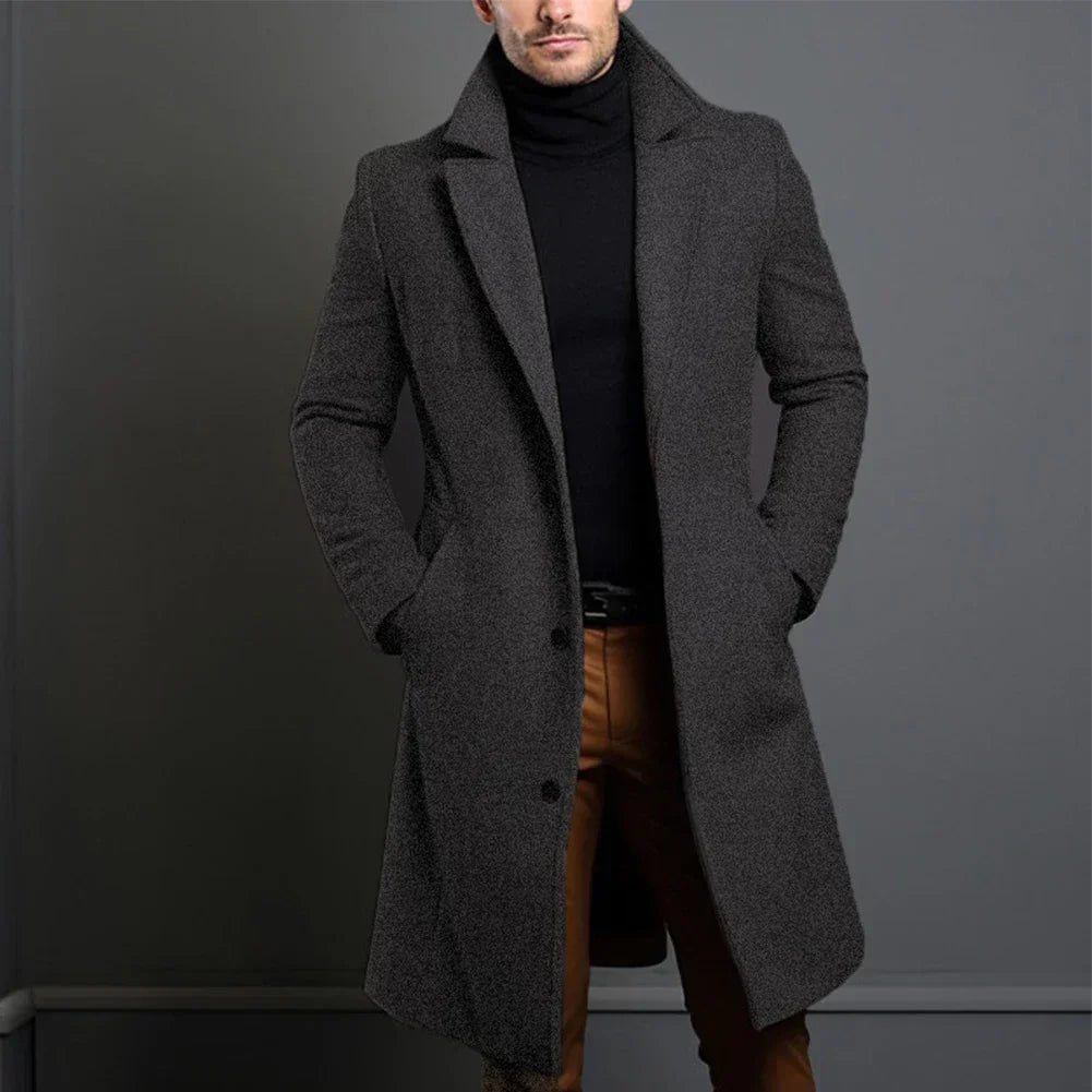 Noir – Men's Classic Trench Coat