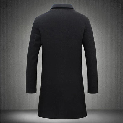 Noir – Men's Classic Trench Coat