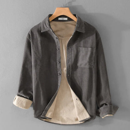 Soft Cotton Corduroy Shirt