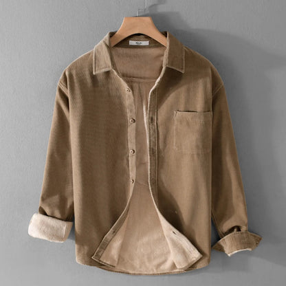 Soft Cotton Corduroy Shirt