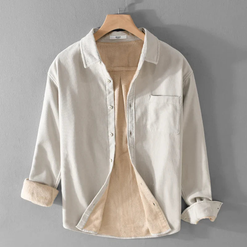 Soft Cotton Corduroy Shirt