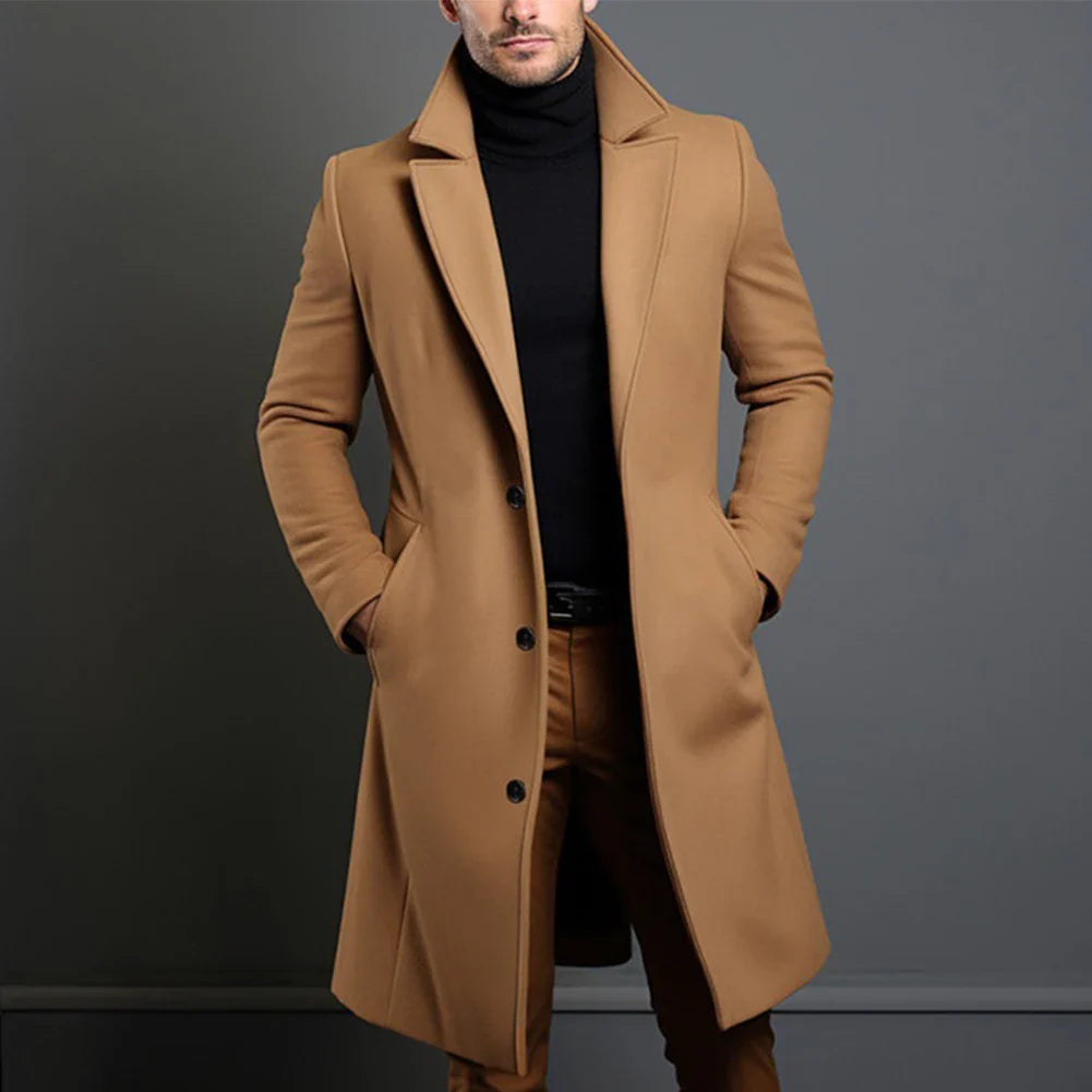 Noir – Men's Classic Trench Coat