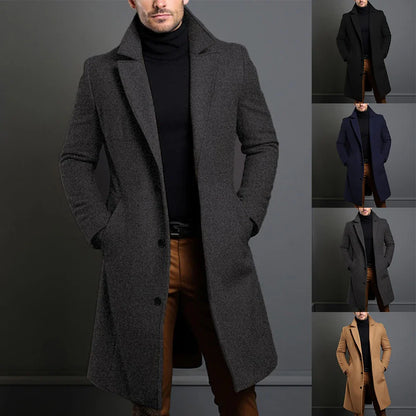 Noir – Men's Classic Trench Coat