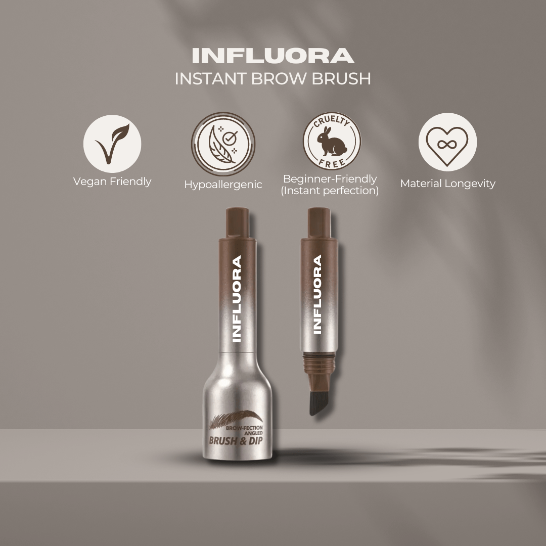 INFLUORA™ - Angled Instant Brow Brush