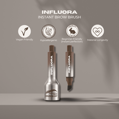 INFLUORA™ - Angled Instant Brow Brush