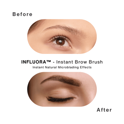 INFLUORA™ - Angled Instant Brow Brush