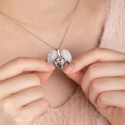 2+1 FREE: Heart necklace Angel