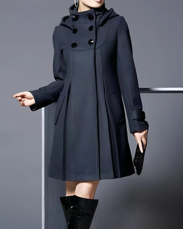 Monte ™ | Elegant Wool Hooded Coat