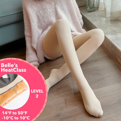 Belle's HeatClass Translucent SuperStretch Pantyhose Leggings