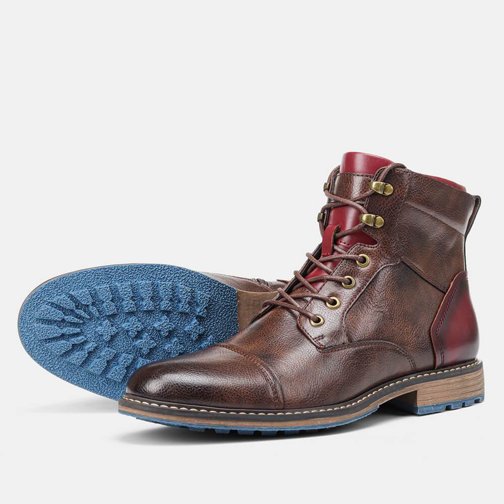 Crisso™ | Handmade Ieather 0xford boots