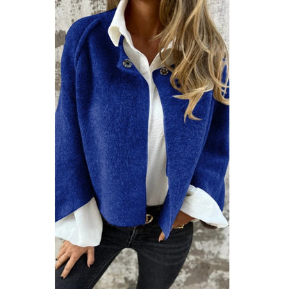 Short cashmere coat