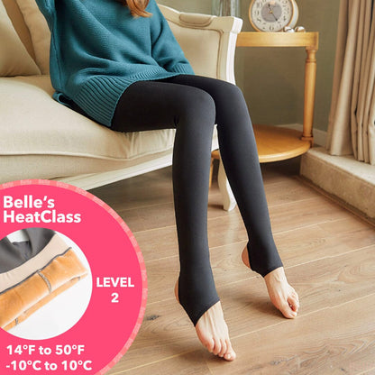 Belle's HeatClass Translucent SuperStretch Pantyhose Leggings