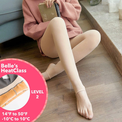 Belle's HeatClass Translucent SuperStretch Pantyhose Leggings