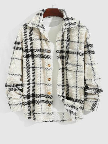 Tommas Plaid Fleece Jacket