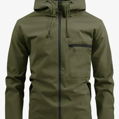 Tobbs Drawstring Hooded Jacket