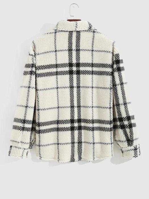 Tommas Plaid Fleece Jacket