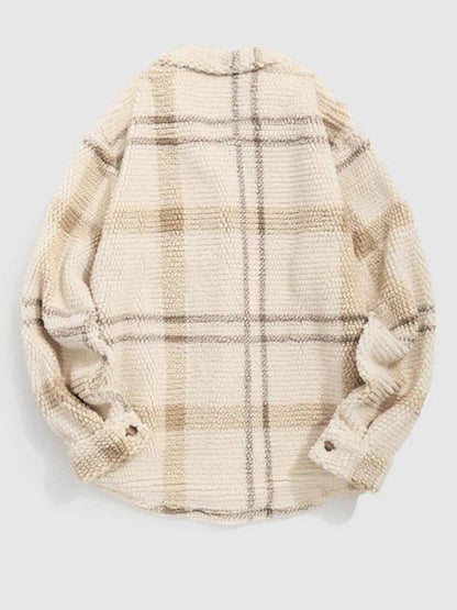 Tommas Plaid Fleece Jacket