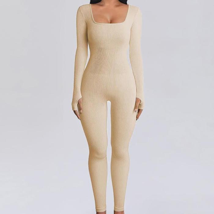 Alyset - Ribbed Knit Jumpsuit