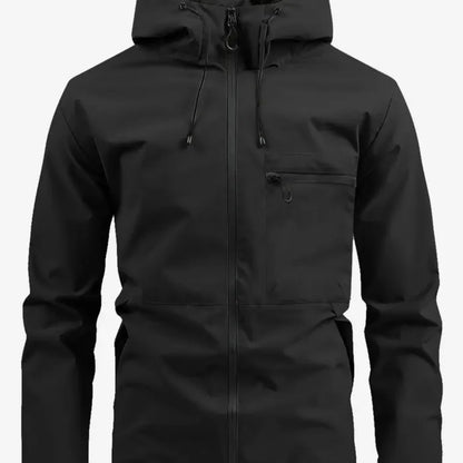 Tobbs Drawstring Hooded Jacket