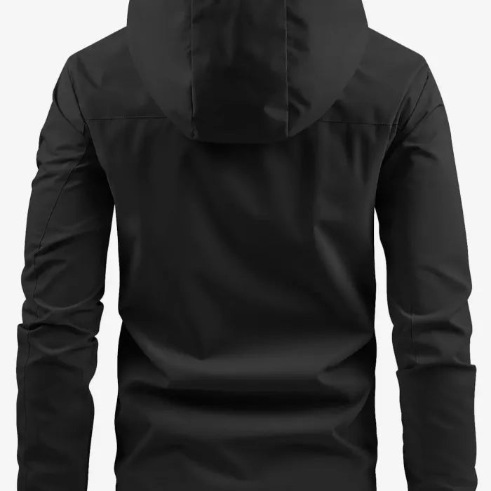 Tobbs Drawstring Hooded Jacket