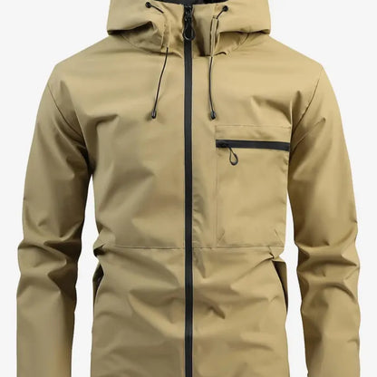 Tobbs Drawstring Hooded Jacket