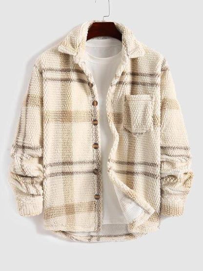 Tommas Plaid Fleece Jacket