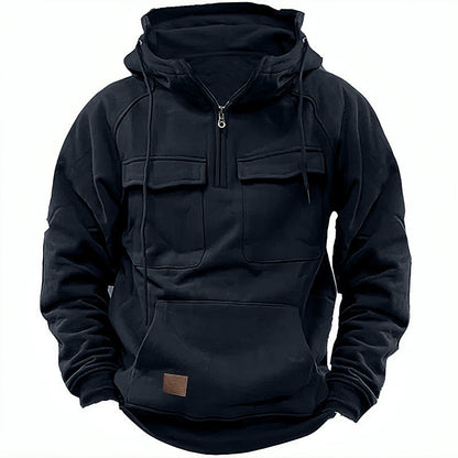 Xaviere - Comfortable winter hoodie with zipper